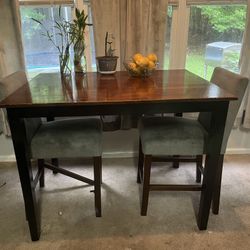 Counter Height Table & 2 Chairs