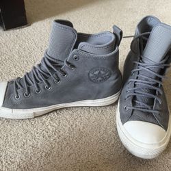 ConverseMen's Chuck Taylor All Star Waterproof Boot Nubuck Sneakers Size 10.5