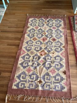 Wool hand dyed Mexican Textiles