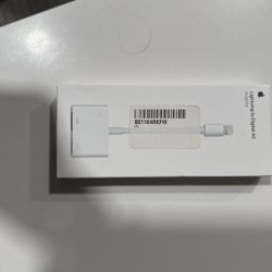 Apple lightning to digital av adapter