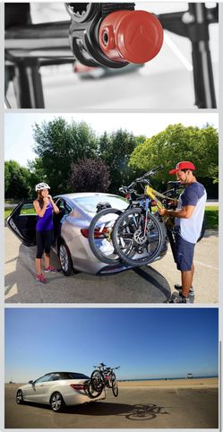 Allen Sports Deluxe Two Bike Trunk Carrier