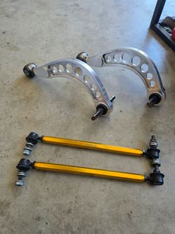 Civic front sway bar links rear camber arms 10th gen 2016 to 2020