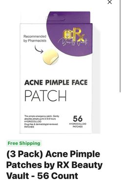 RX Acne Pimple Face Patches 56 Count
