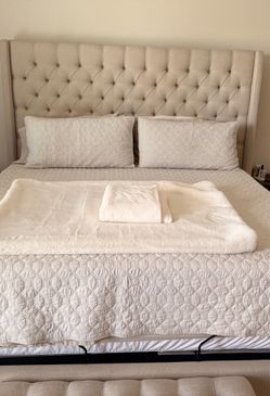King Bedroom Set and Mirror