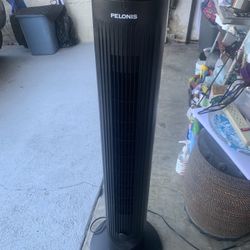 Polonis Tower Fan 3 Speeds Oscillates. Works Great Firm Price 