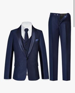 Navy Blue Boys Tux Size 18