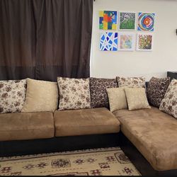 L- Shaped Sofa Set 