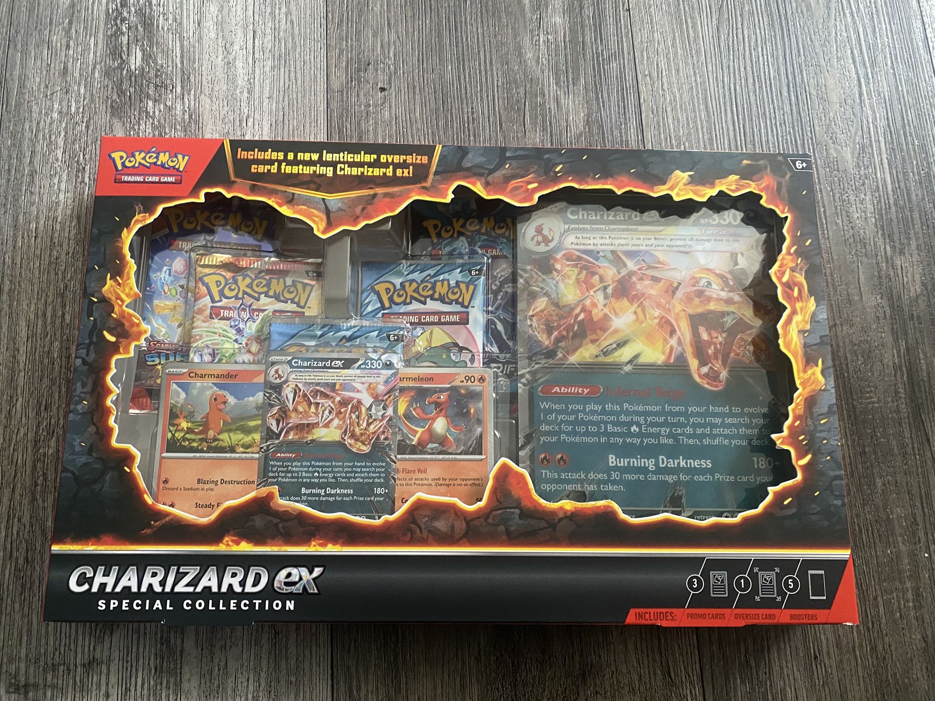 Pokemon TCG Charizard ex box