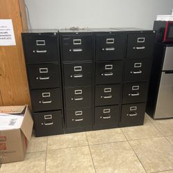 4 File Cabinets