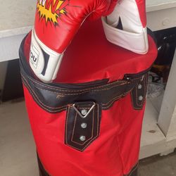 Hanging Boxing Bag Set Unfilled, Heavy Boxing Bags Kickboxing Bag for Adults Kids