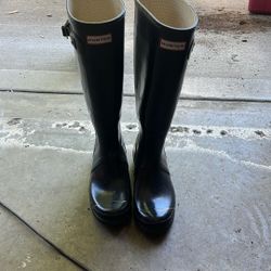 Hunter Black Rain Boots 