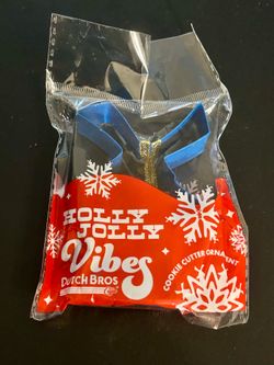 Dutch Bros Cookie Cutter Ornament - BRAND NEW - UNOPENED