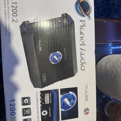 Planet Audio Amplifier 1200 WATTS Max Power