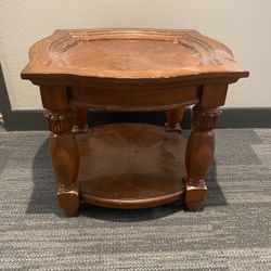 Wooden Table, Night Stand