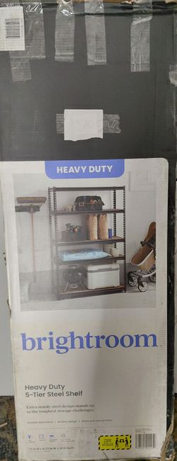 Brightroom Heavy Duty 5-Tier Steel Shelf