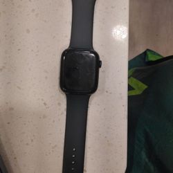Apple Watch Series 7 45 Mm Black Great Condtion