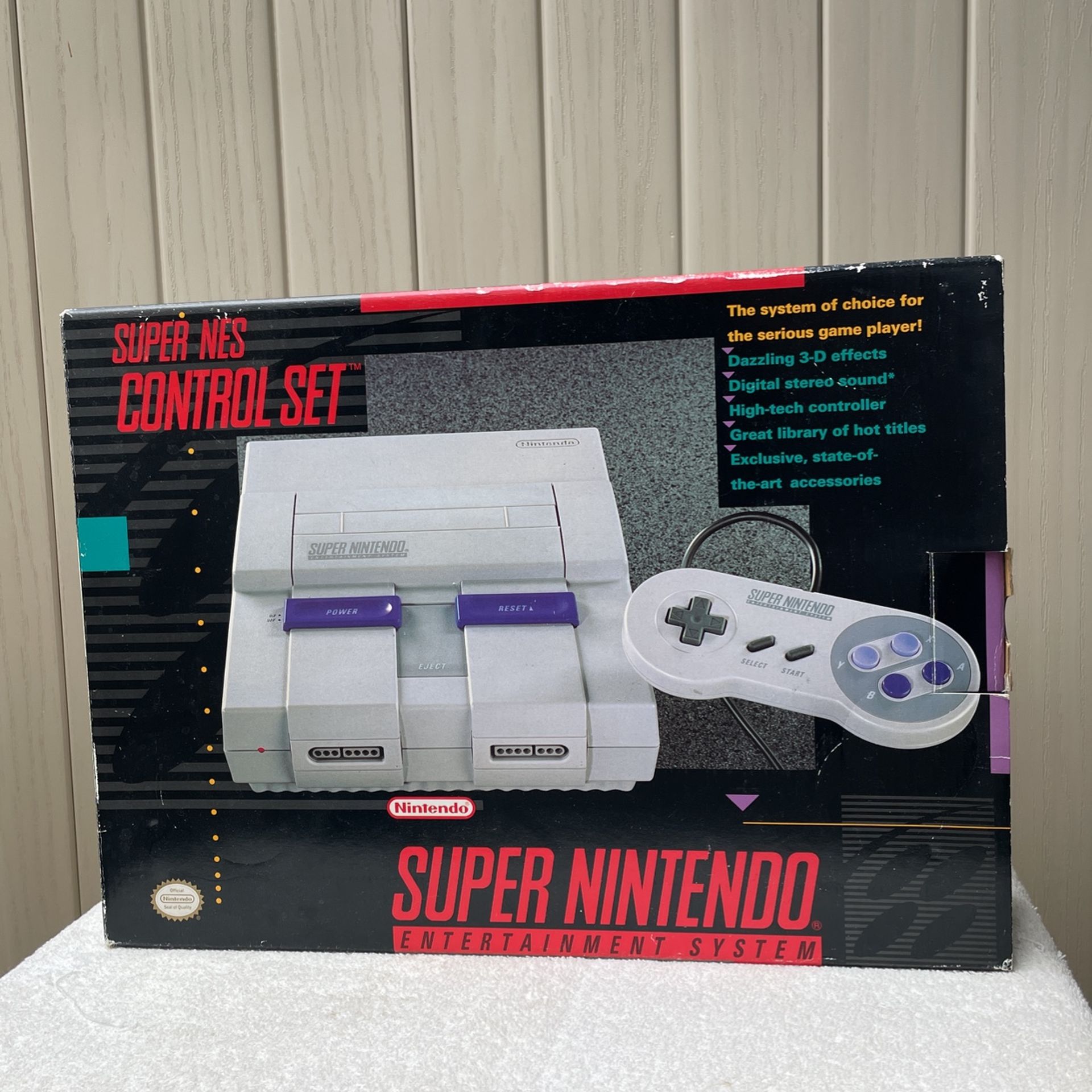 SNES with Box