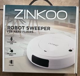 ZINKOO Robot Sweeper for Hard Floors