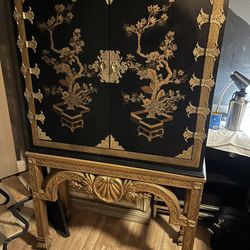 Very  Rare oriental Cabinet With Stand