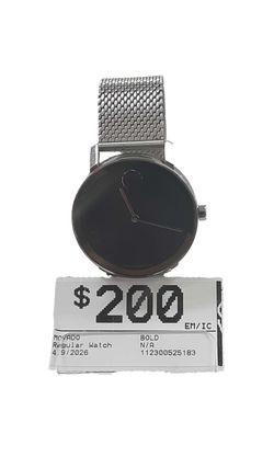 Movado Bold Silver Regular Watch