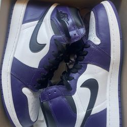Air Jordan 1 Retro High Court Purple