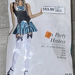 Tea Party Halloween Costume Sz M/L