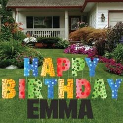 Birthday Yard Signs