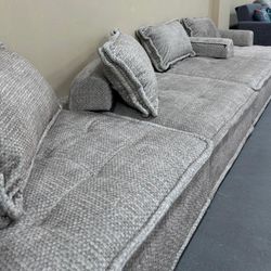 BALES 4-PIECE TAUPE MODULAR SEATING