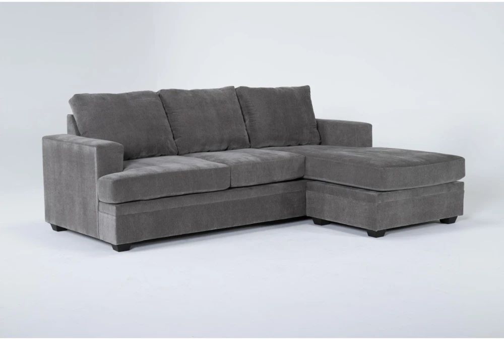 Living Spaces Gray Couch