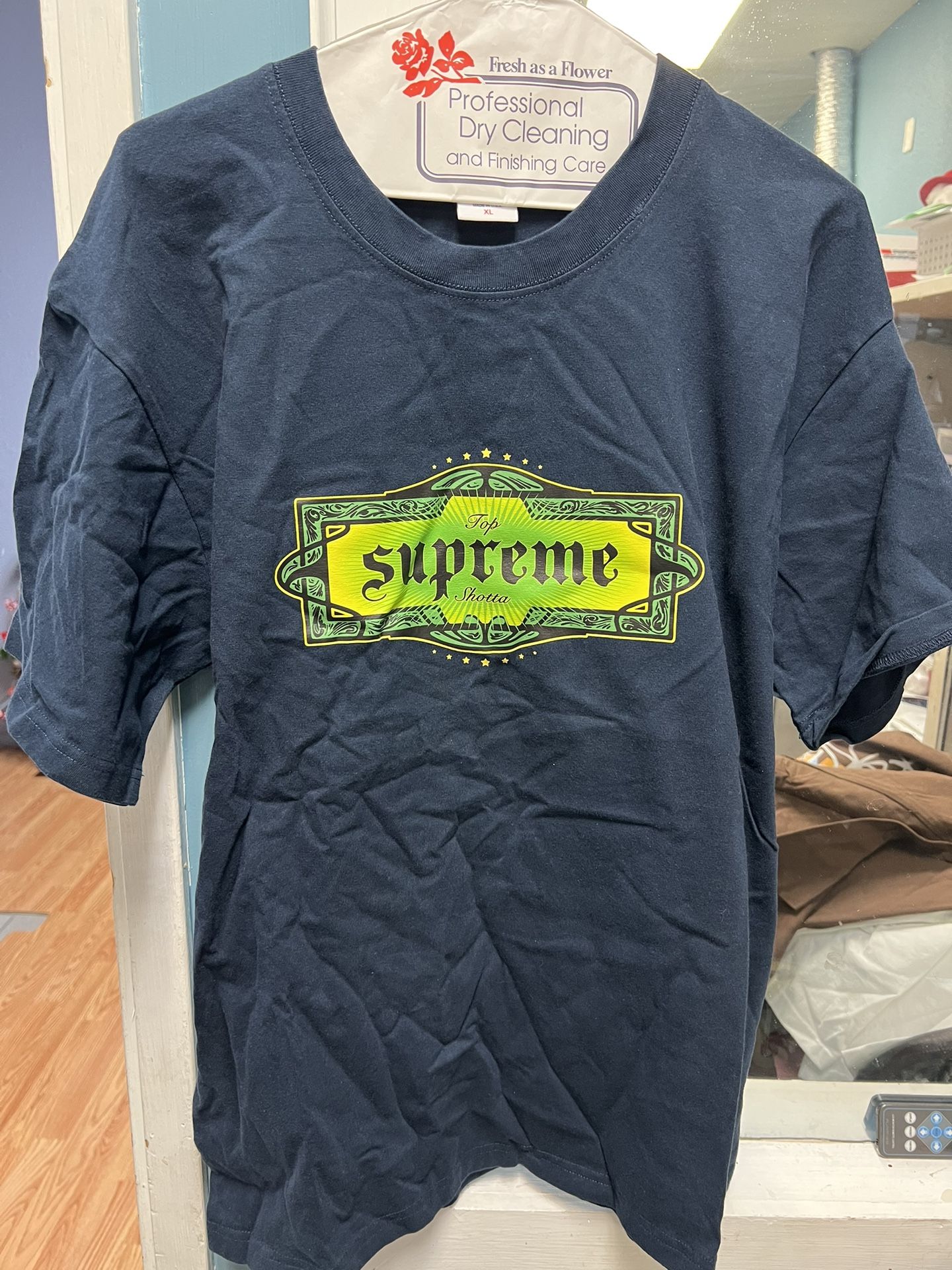 Supreme Top Shotta Tee Size Large