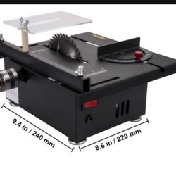 Mini Table Saw, 96W Hobby Table Saw