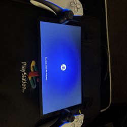 PlayStation Portal hand-held for PS5