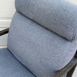 Comfortable Arm Chair Gray 26 Wide 36 Tall 29 Depth - Pick Up Today!