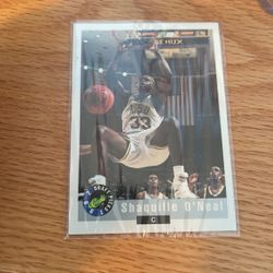 1992 Classic Draft Picks Shaquille O’Neal Card #1