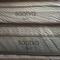 Luxury Saatva & Tempur-Pedic Mattresses – 50-80% Off!     •    Brand New, Minor Blemishes (Nothing That Affects Comfort)     •    King, Queen, Full, T