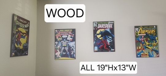 MARVEL & DC WALL SIGNS