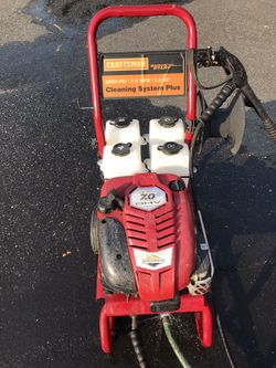 Craftsman pressure washer