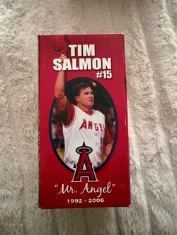 Tim Salmon #15 Angels Bobblehead Box