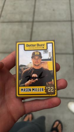 SIGNED Mason Miller Baseball Card