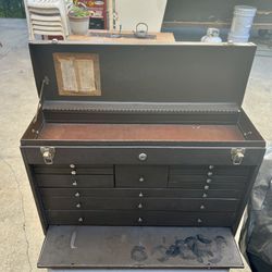 Sears Craftsman Brown Tool Box