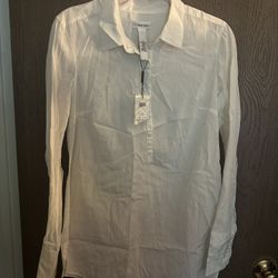 Calvin Klein white blouse Size S, SHEIN Bodysuit Size L