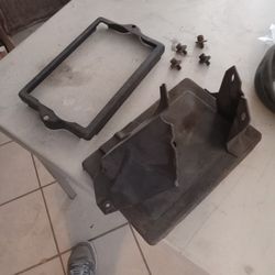 Corvette C2 Battery Tray And Hold Down 63 To 65