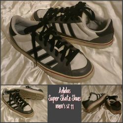 Men's size 11 Adidas Super Skate shoes
