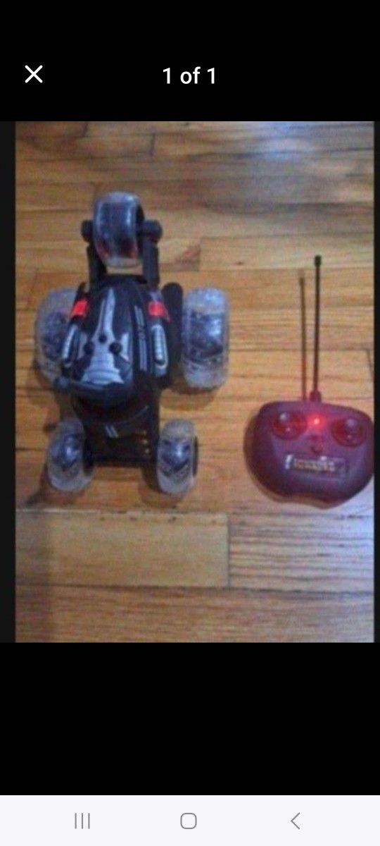 Thunder Tumbler Sharper Image Remote Control 360 Spinning Car