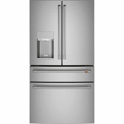 GE Café 22.3 Cu. Ft. 4-Door French Door Counter-Depth Smart Refrigerator – Stainless Steel