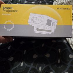brand new smart projector with built-in apps 