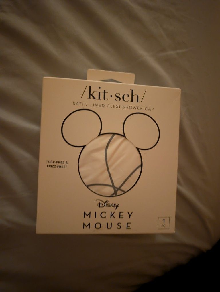 Kitsch Shower Cap Mickey Mouse Edition