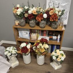 Floral Decorations With Vases