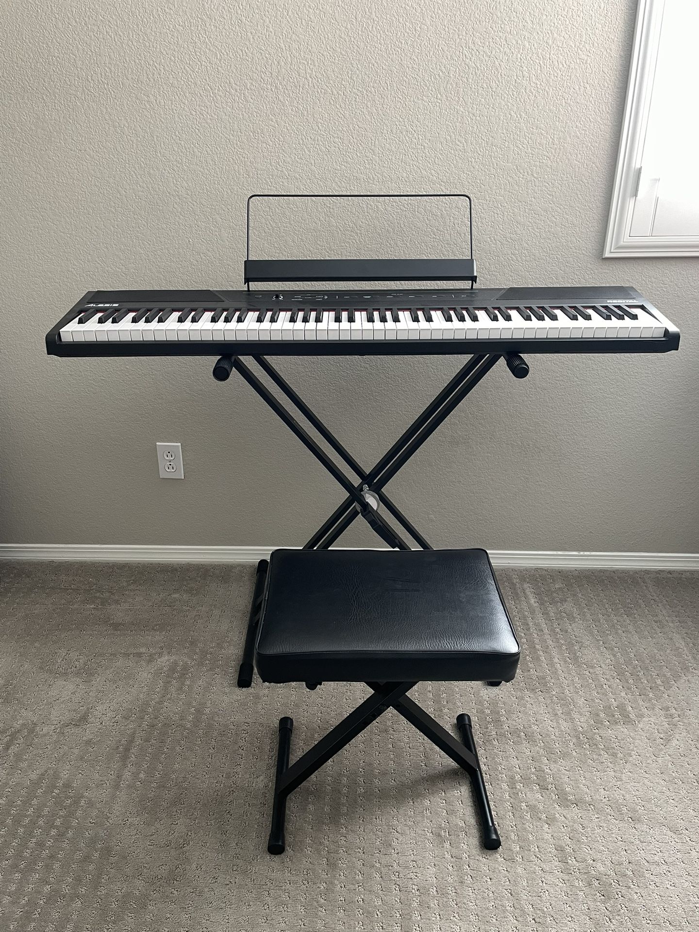 Alesis Recital – 88 Key Digital Piano Keyboard