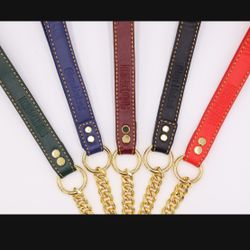 NEW Colors ‼️gold And Silver Cuban Links Leashes 